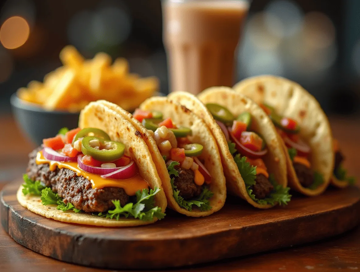 How to Make Burger Tacos That Are Next-Level Delicious