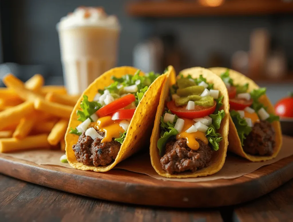 How to Make Burger Tacos That Are Next-Level Delicious