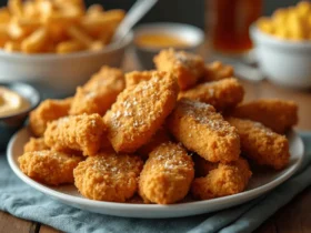 How to Make Ritz Cracker Chicken Nuggets Extra Crunchy!