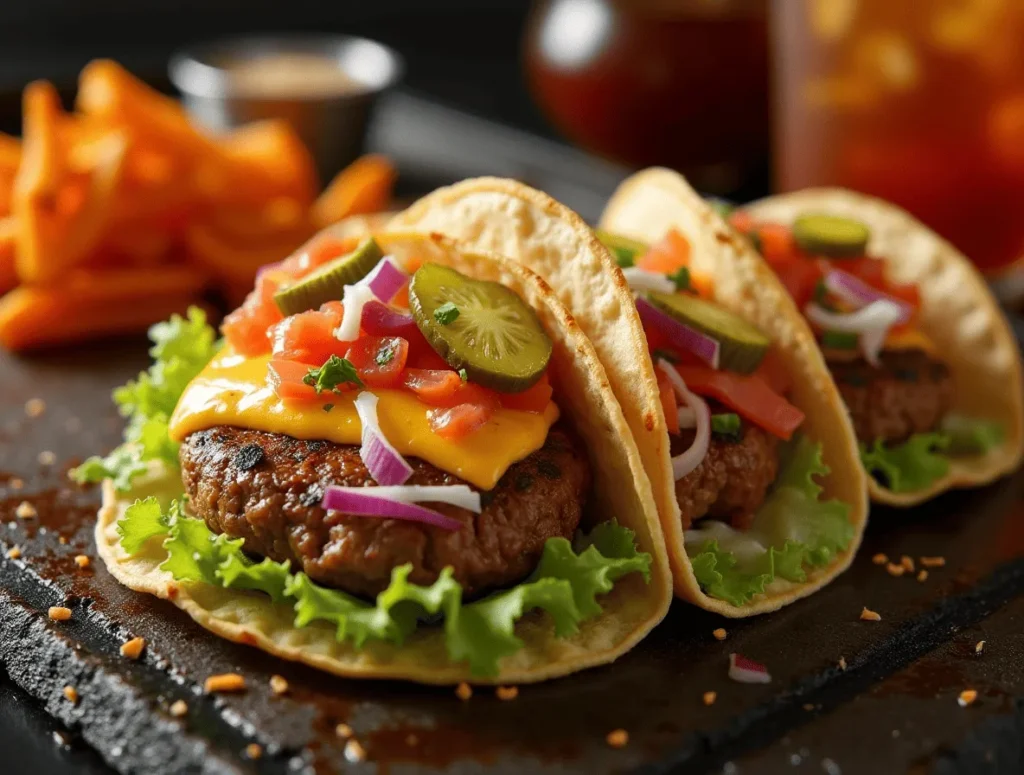 How to Make the Best Smash Burger Tacos on Your Blackstone Griddle