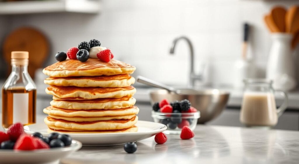 easy pancake recipe without eggs